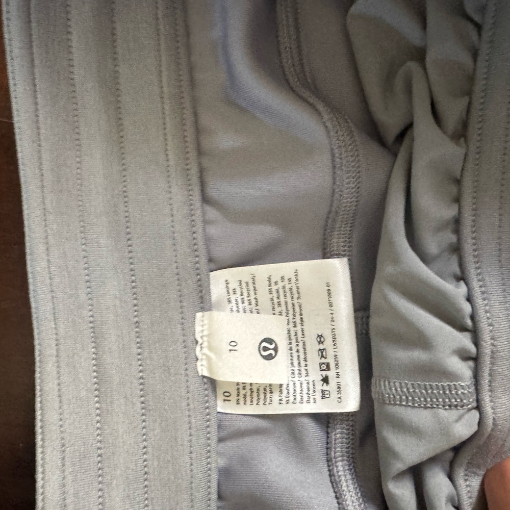lululemon athletica Gray Straight Leg Pants